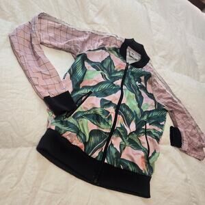 Adidas x Farm Rio Women's Tropical Palm Leaf Track Jacket